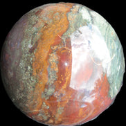 Moss Agate Ocean Jasper sphere 9480g Rocks and Things