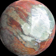 Moss Agate Ocean Jasper sphere 9480g Rocks and Things