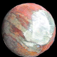 Moss Agate Ocean Jasper sphere 9480g Rocks and Things