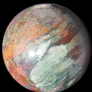 Moss Agate Ocean Jasper sphere 9480g Rocks and Things