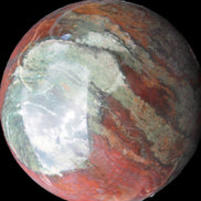 Moss Agate Ocean Jasper sphere 9480g Rocks and Things