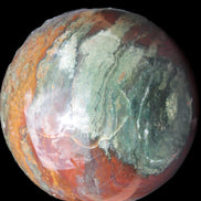 Moss Agate Ocean Jasper sphere 9480g Rocks and Things