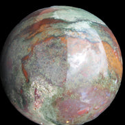 Moss Agate Ocean Jasper sphere 9480g Rocks and Things