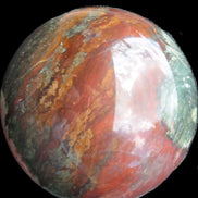 Moss Agate Ocean Jasper sphere 9480g Rocks and Things