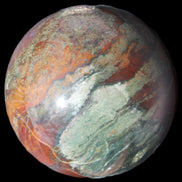 Moss Agate Ocean Jasper sphere 9480g Rocks and Things