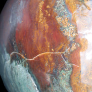 Moss Agate Ocean Jasper sphere 9480g Rocks and Things