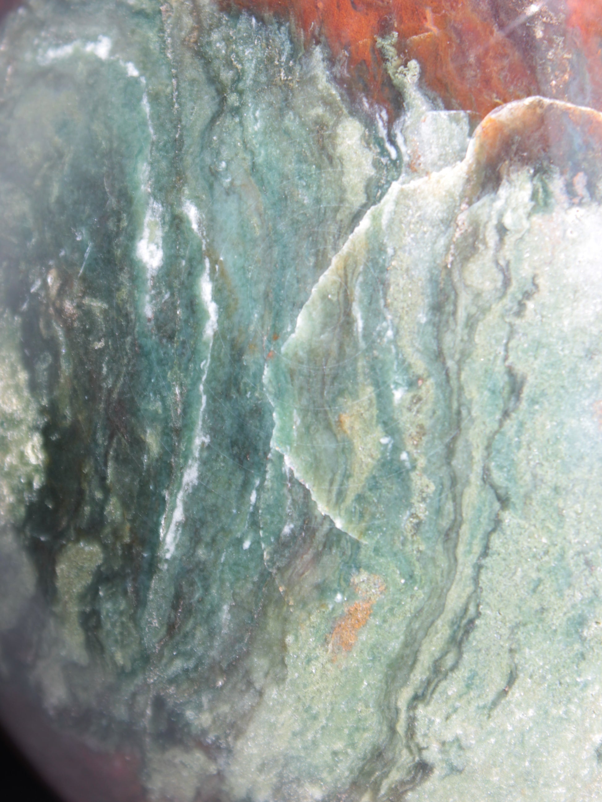 Moss Agate Ocean Jasper sphere 9480g Rocks and Things