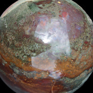 Moss Agate Ocean Jasper sphere 9480g Rocks and Things