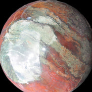 Moss Agate Ocean Jasper sphere 9480g Rocks and Things