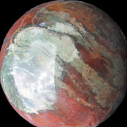 Moss Agate Ocean Jasper sphere 9480g Rocks and Things