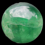 Rainbows Green Fluorite sphere 120mm 3350g