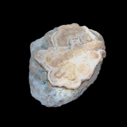 Gobi Agate Eyes specimen from Mongolia 42.35*30mm 36.7g in sunlight - Rocks and Things Store