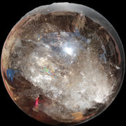 Awesome Black Smoky Quartz sphere 116mm 2180g Rocks and Things Store
