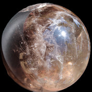 Awesome Black Smoky Quartz sphere 116mm 2180g Rocks and Things Store