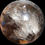 Awesome Black Smoky Quartz sphere 116mm 2180g Rocks and Things Store