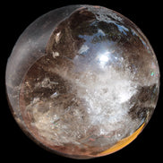 Awesome Black Smoky Quartz sphere 116mm 2180g Rocks and Things Store