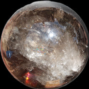 Awesome Black Smoky Quartz sphere 116mm 2180g Rocks and Things Store