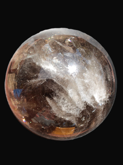 Awesome Black Smoky Quartz sphere 116mm 2180g Rocks and Things Store