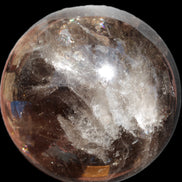 Awesome Black Smoky Quartz sphere 116mm 2180g Rocks and Things Store