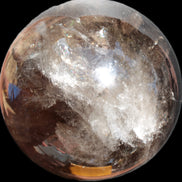 Awesome Black Smoky Quartz sphere 116mm 2180g Rocks and Things Store