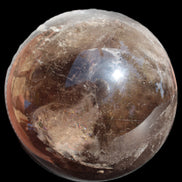 Awesome Black Smoky Quartz sphere 116mm 2180g Rocks and Things Store