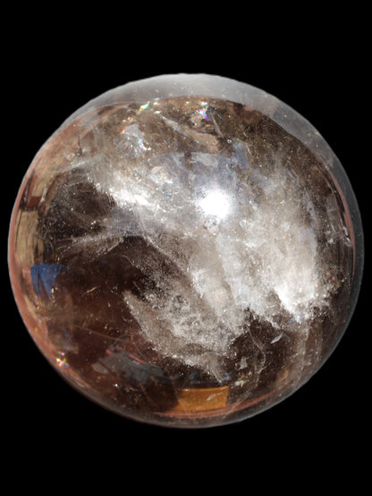 Awesome Black Smoky Quartz sphere 116mm 2180g Rocks and Things Store