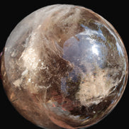 Awesome Black Smoky Quartz sphere 116mm 2180g Rocks and Things Store