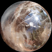 Awesome Black Smoky Quartz sphere 116mm 2180g Rocks and Things Store