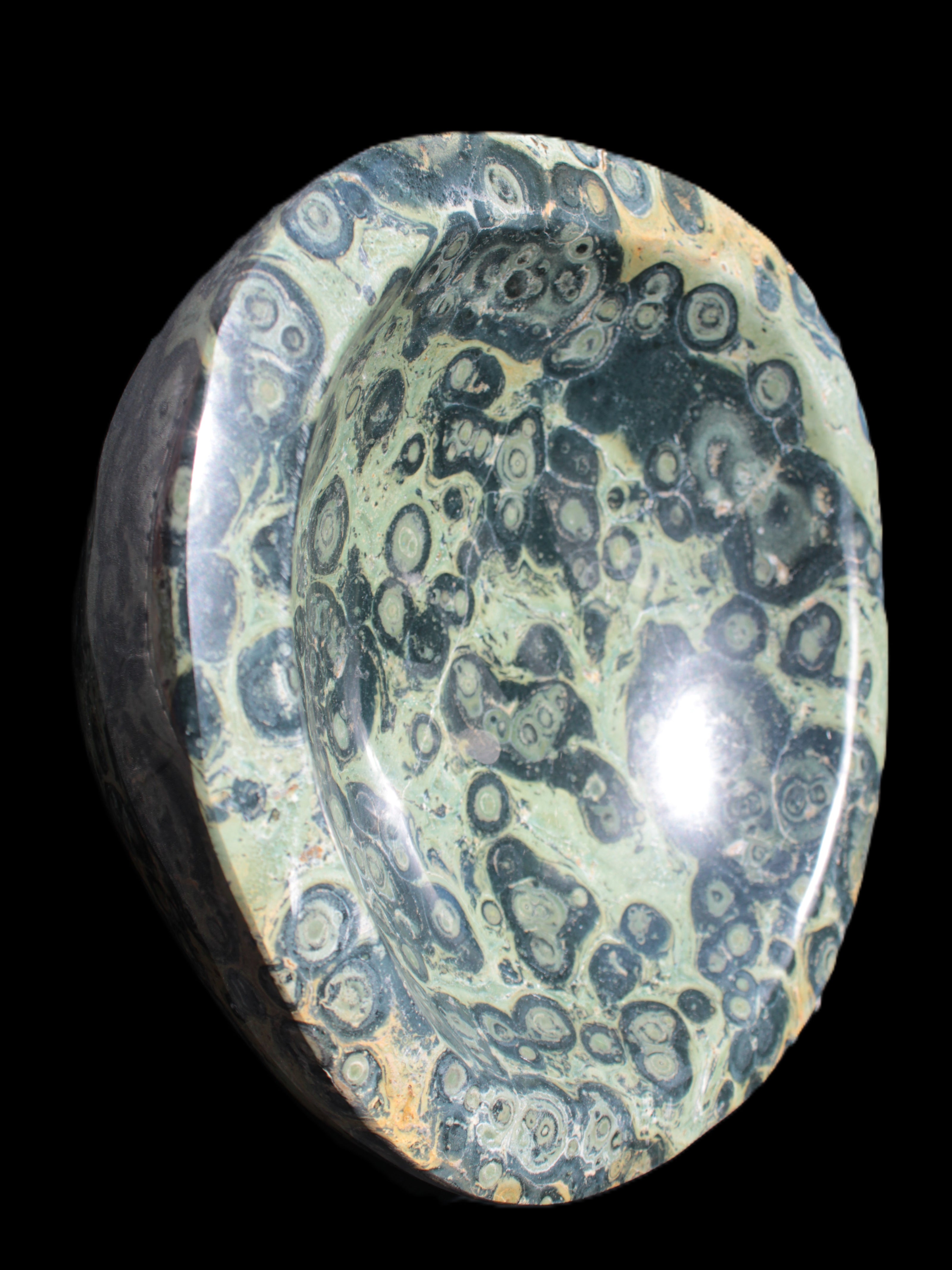 Kambaba Jasper bowl 187*56/66mm 2960g Rocks and Things Store