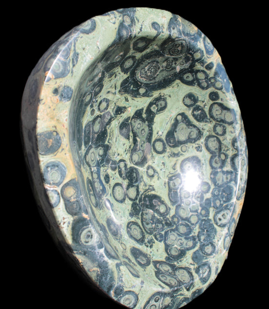 Kambaba Jasper bowl 187*56/66mm 2960g Rocks and Things Store