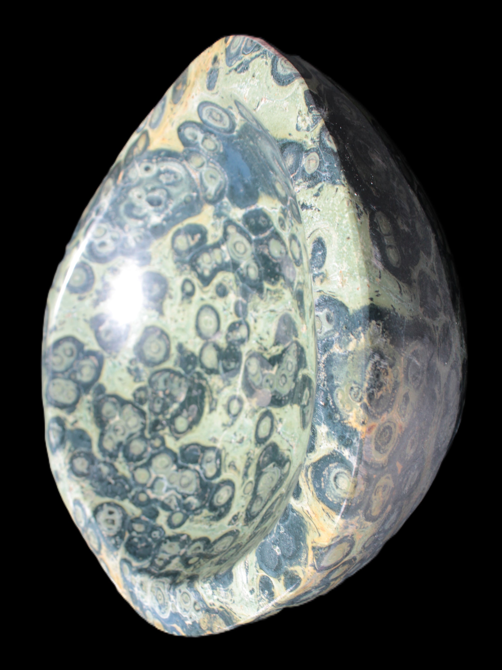 Kambaba Jasper bowl 187*56/66mm 2960g Rocks and Things Store