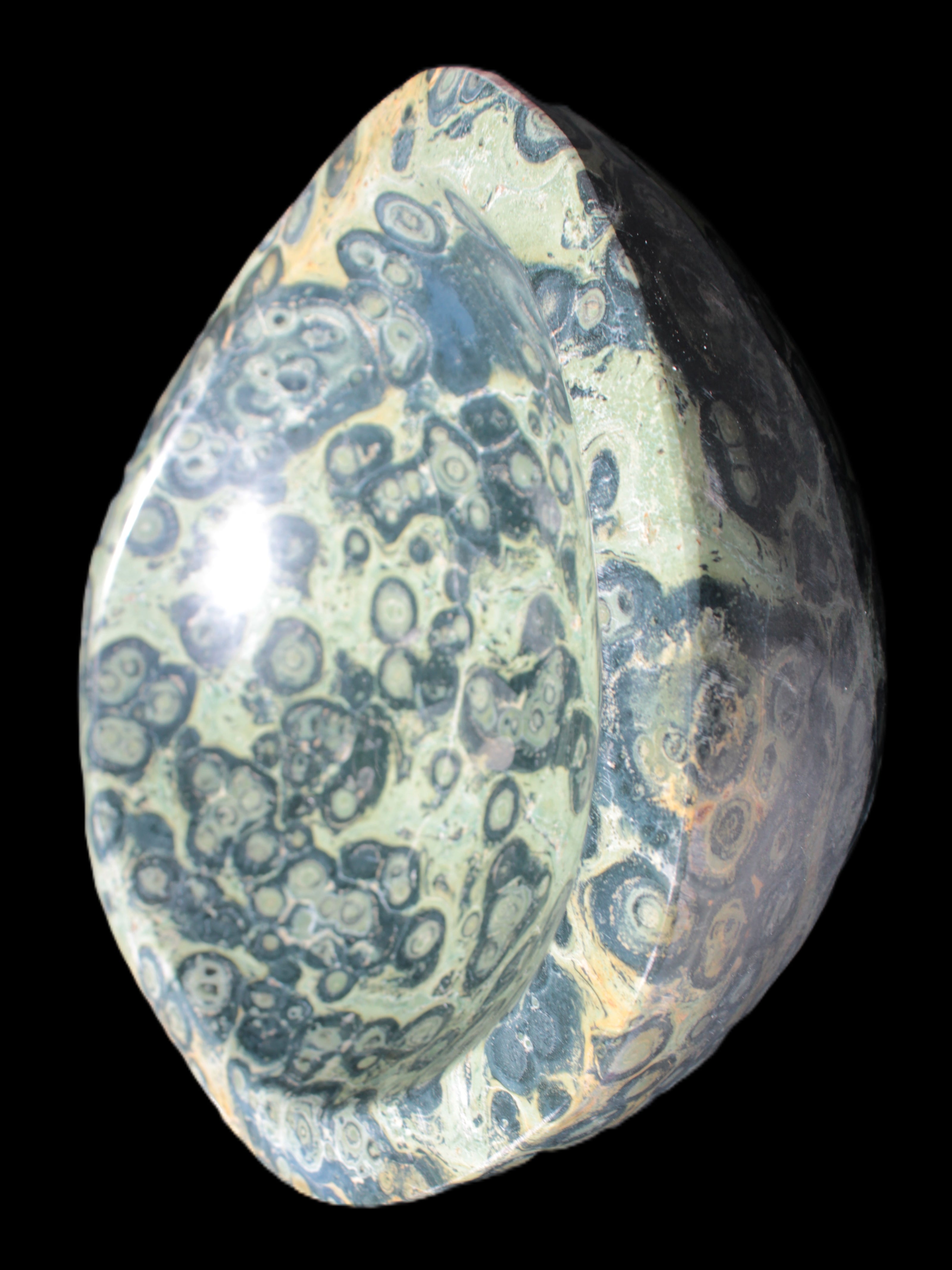 Kambaba Jasper bowl 187*56/66mm 2960g Rocks and Things Store