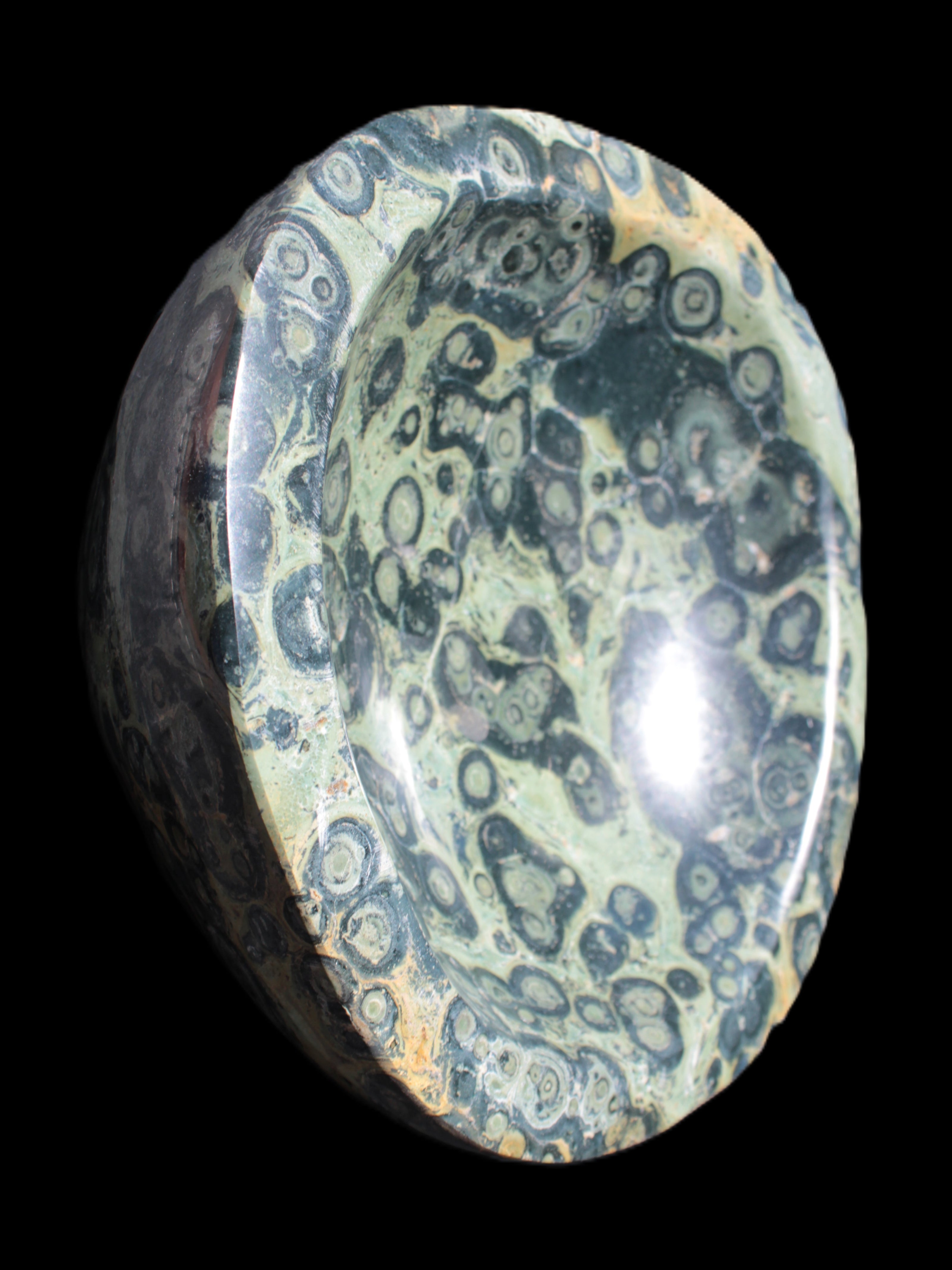 Kambaba Jasper bowl 187*56/66mm 2960g Rocks and Things Store