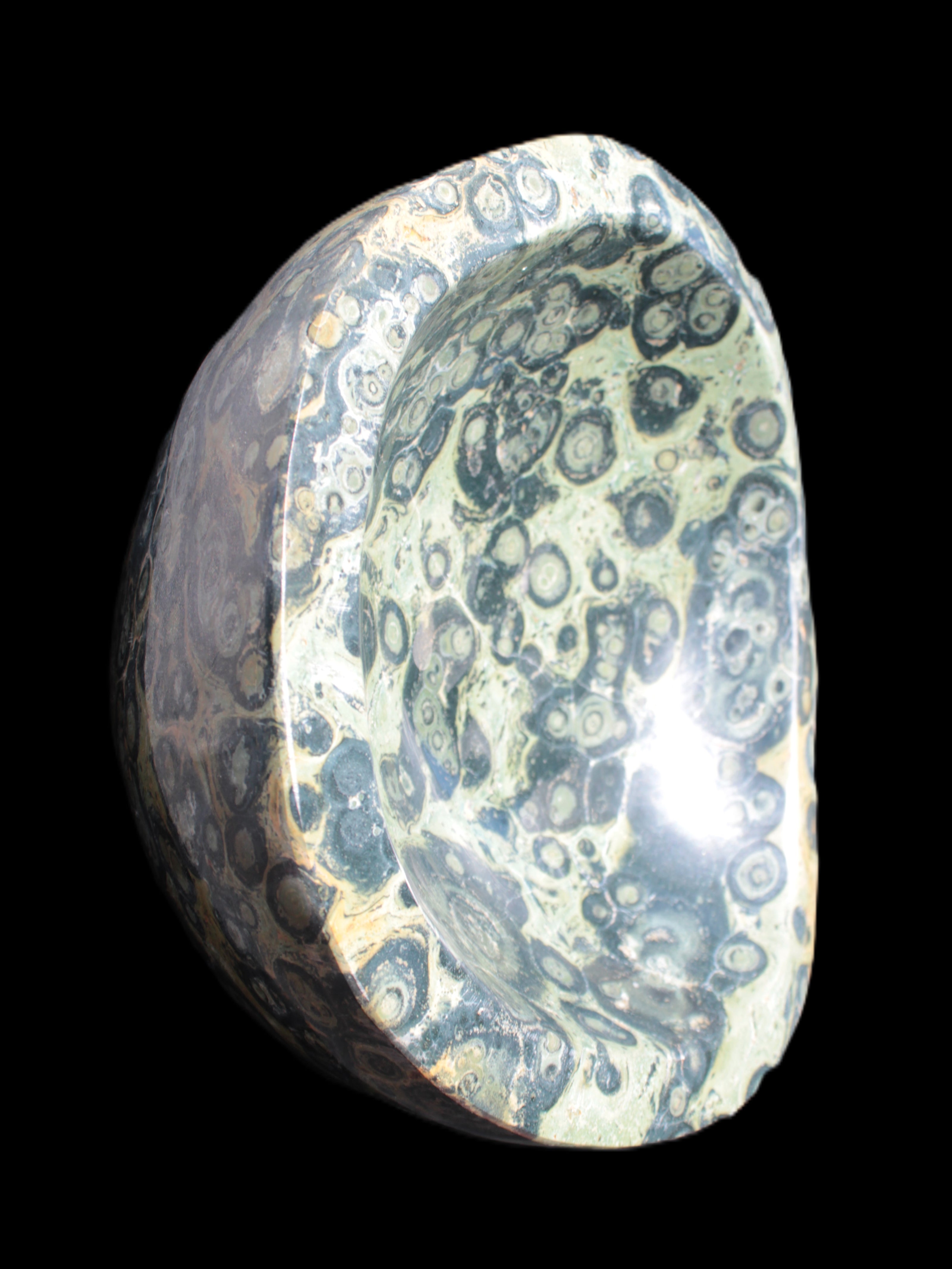 Kambaba Jasper bowl 187*56/66mm 2960g Rocks and Things Store