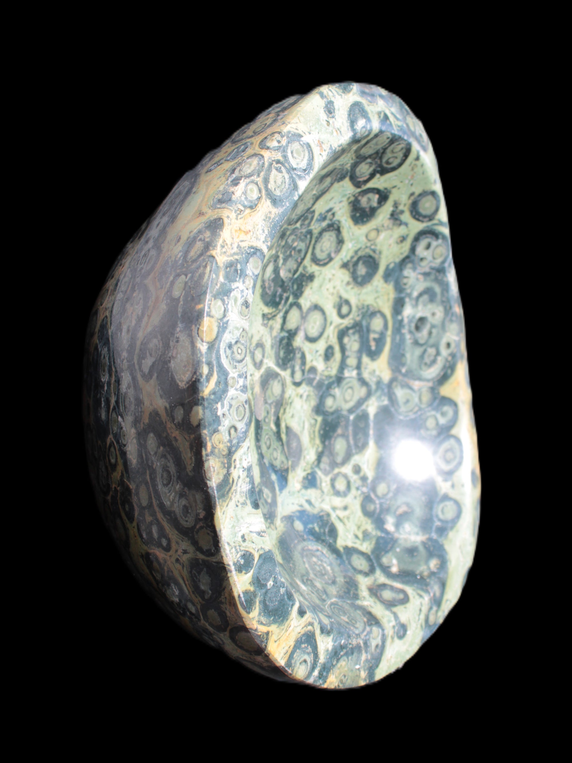 Kambaba Jasper bowl 187*56/66mm 2960g Rocks and Things Store