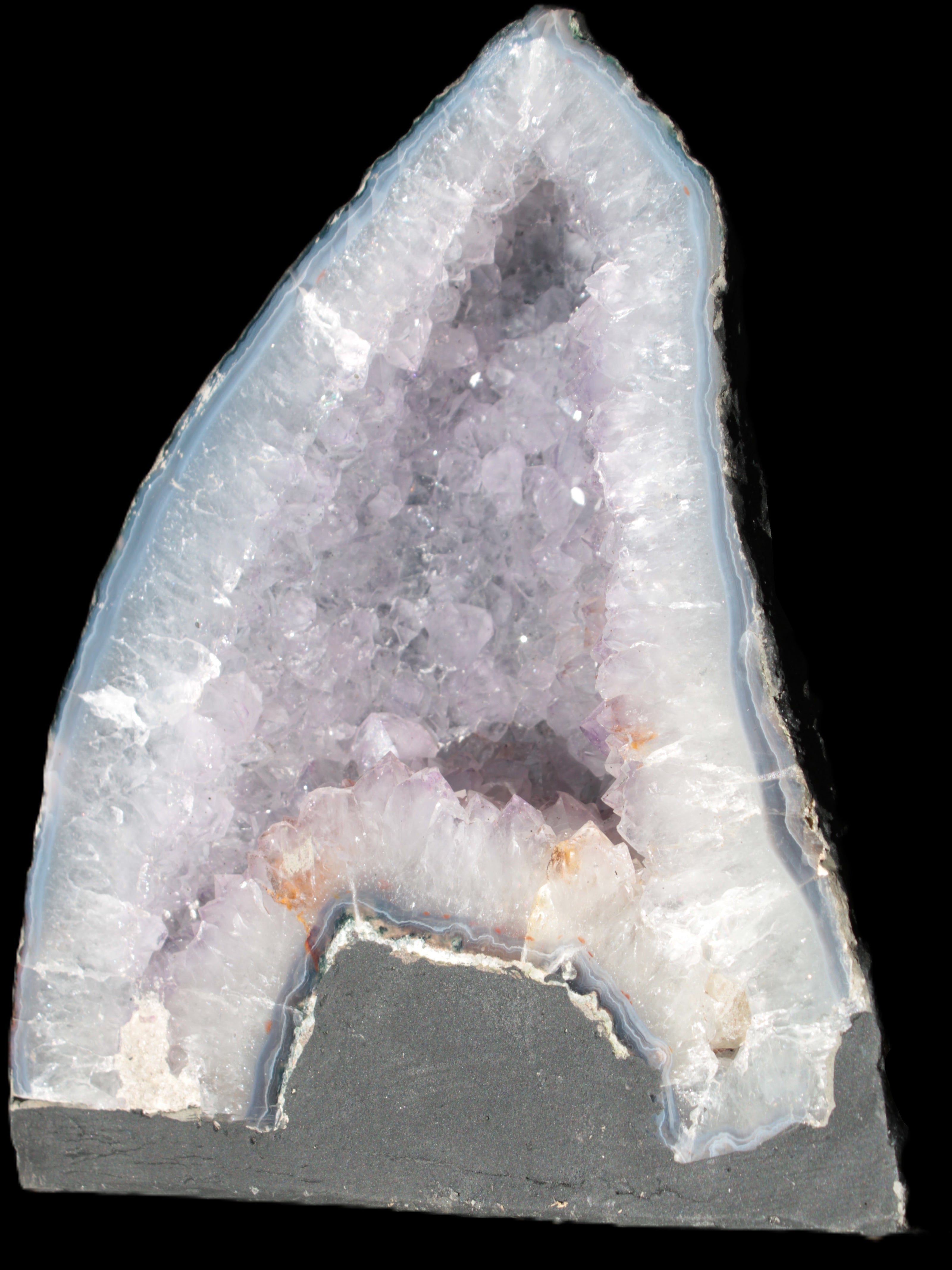 Awesome Amethyst geode cave 180*155*123mm 3540g Rocks and Things Store