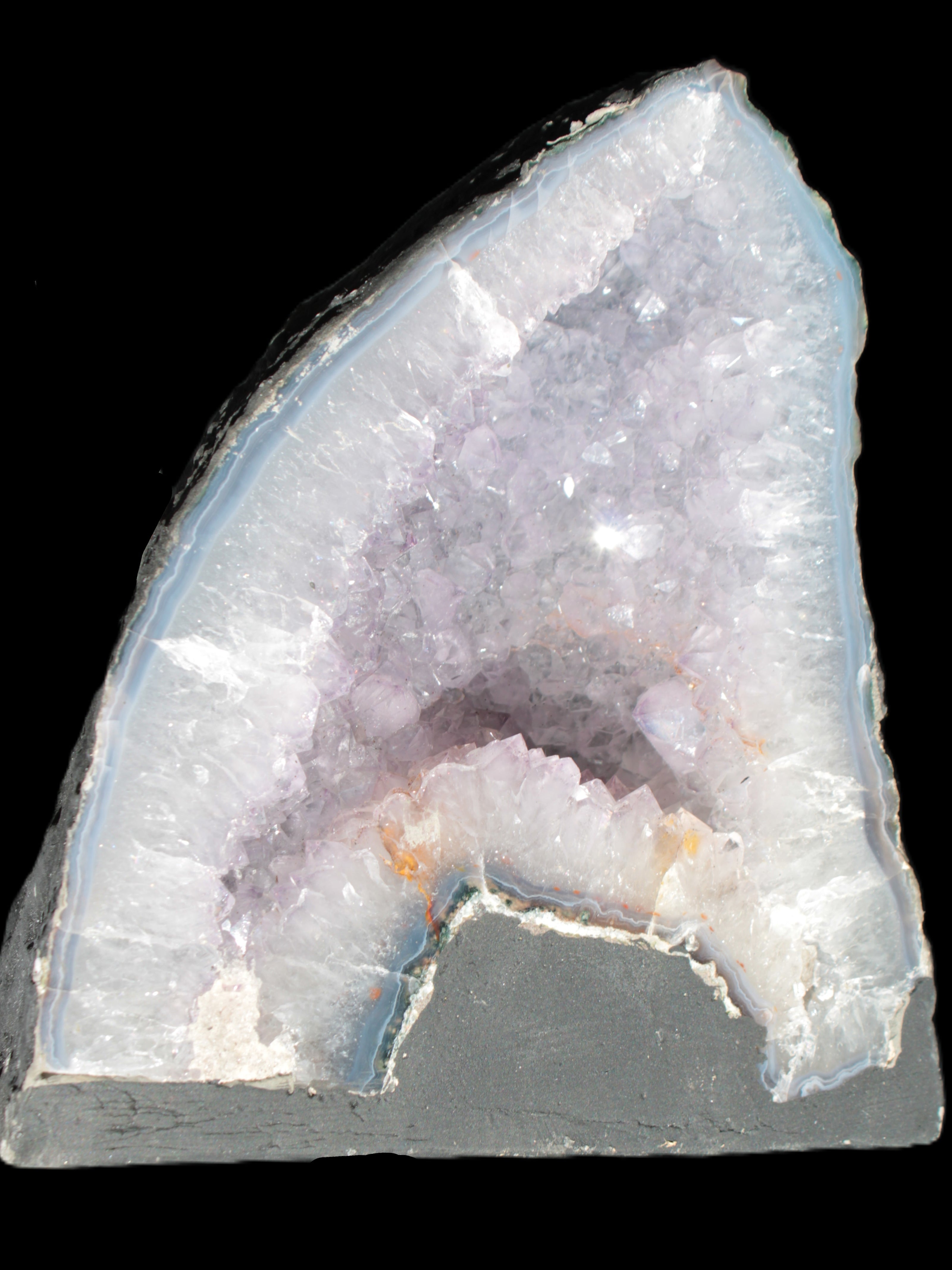Awesome Amethyst geode cave 180*155*123mm 3540g Rocks and Things Store