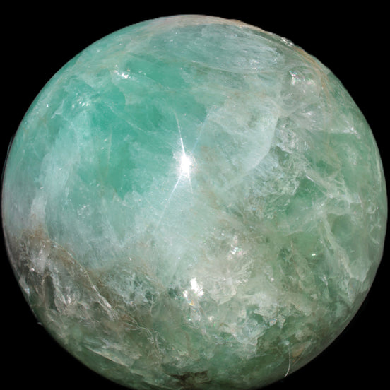 Gorgeous Green Fluorite sphere 192mm 12100g Rocks and Things Store