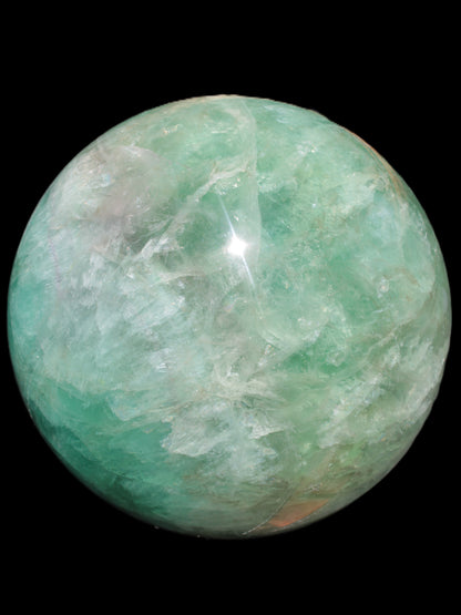 Gorgeous Green Fluorite sphere 192mm 12100g Rocks and Things Store