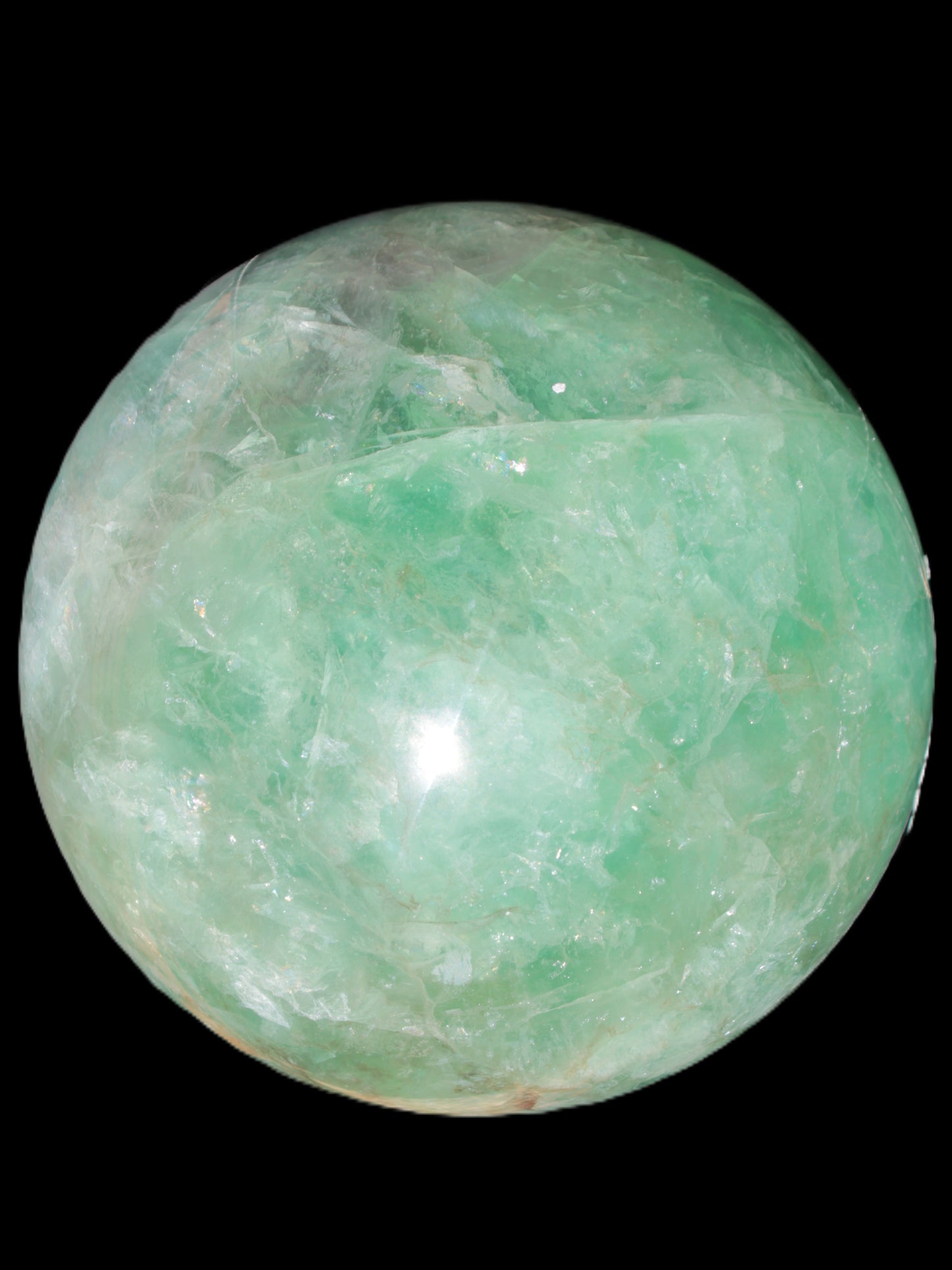 Gorgeous Green Fluorite sphere 192mm 12100g Rocks and Things Store