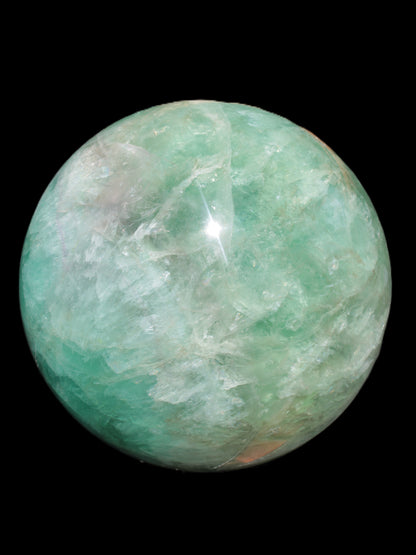 Gorgeous Green Fluorite sphere 192mm 12100g Rocks and Things Store