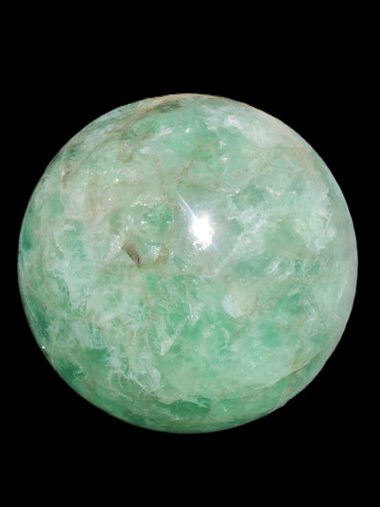 Gorgeous Green Fluorite sphere 192mm 12100g Rocks and Things Store