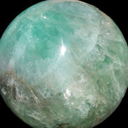 Gorgeous Green Fluorite sphere 192mm 12100g Rocks and Things Store