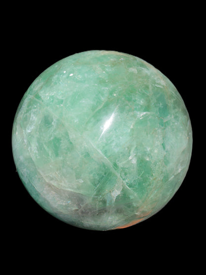 Gorgeous Green Fluorite sphere 192mm 12100g Rocks and Things Store