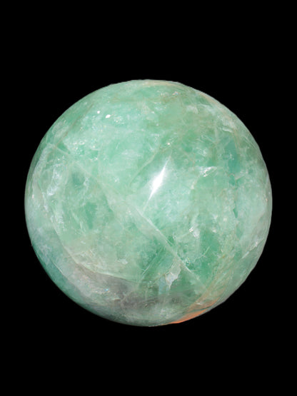 Gorgeous Green Fluorite sphere 192mm 12100g Rocks and Things Store