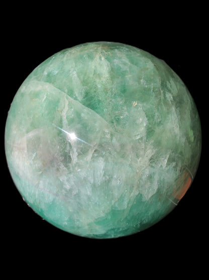 Gorgeous Green Fluorite sphere 192mm 12100g Rocks and Things Store