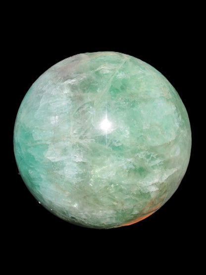 Gorgeous Green Fluorite sphere 192mm 12100g Rocks and Things Store