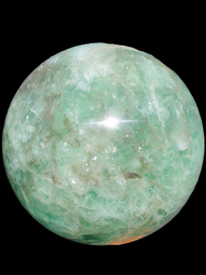 Gorgeous Green Fluorite sphere 192mm 12100g Rocks and Things Store