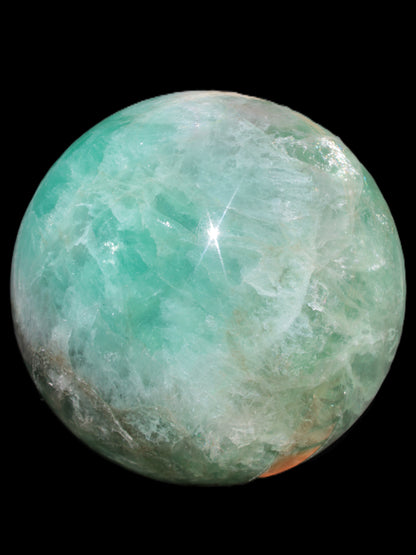 Gorgeous Green Fluorite sphere 192mm 12100g Rocks and Things Store