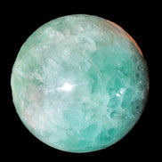 Gorgeous Green Fluorite sphere 192mm 12100g Rocks and Things Store